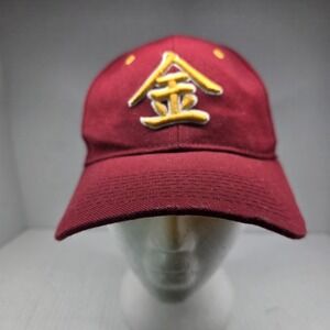 VTG Zephyr Minnesota Gophers Kanji Collection Fitted Hat Men's 7 1/8 Maroon Gold